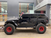 Jeep Wrangler JL High-Top Fender Flares with Daytime Running Lights