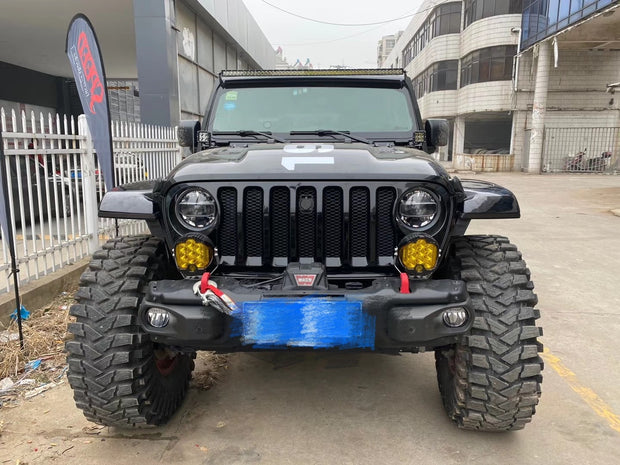 Jeep Wrangler JL High-Top Fender Flares with Daytime Running Lights