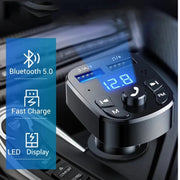 Fast Dual USB Bluetooth Compatible 5.0 Car MP3 Player