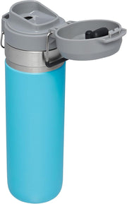 24-36 OZ Push Button Lid water bottle - Packable for Travel & Sports