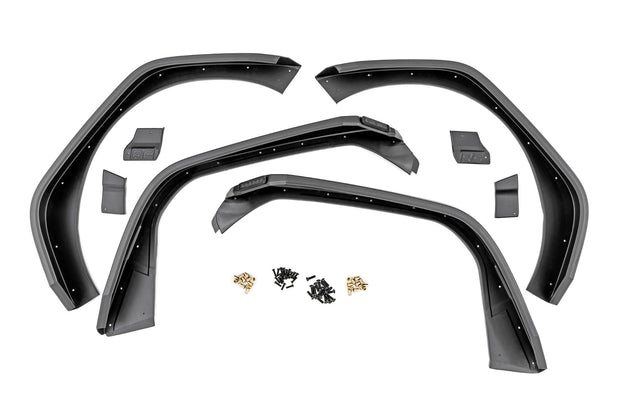 Jeep Wrangler JL 2018-2022 High Clearance Flat Fender Flare Kit