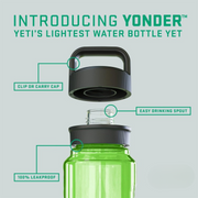 26 oz Water Bottle with  Cap, Lightweight, Leakproof and BPA-Free, dishwasher safe