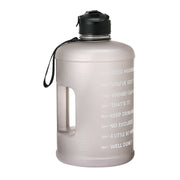 1 Gallon - Water Bottle with Straw & Time Marker, 128oz BPA Free