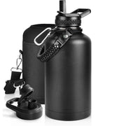 64 Oz Insulated Water Bottle (Magic Black) to 128 oz (Indigo/Black)