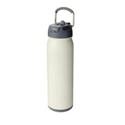 24 oz sports water bottle - stainless steel insulated water bottle with straw and pills holder