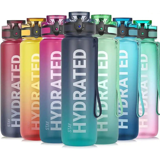 32oz hydration bottle with a spill-proof design for reliable use.