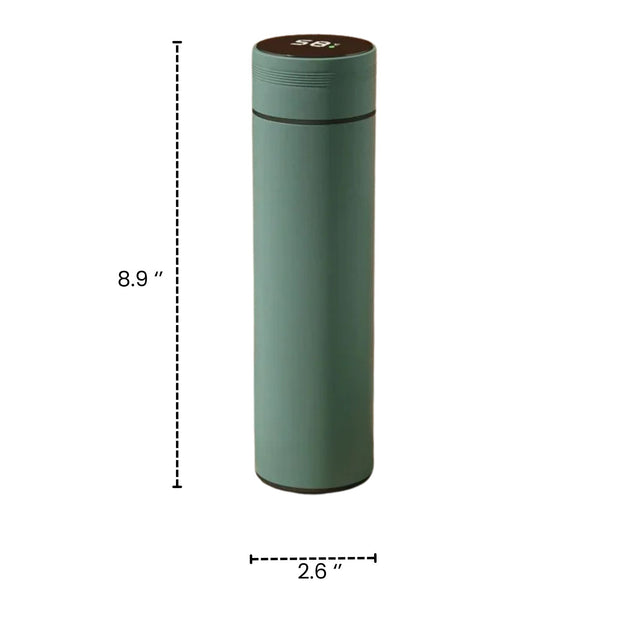 450ML Temperature Display Thermos Cup - Stainless SteelThermos