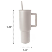 40 oz Tumbler with Handle and Straw Lid | Insulated Cup and Reusable Travel Mug