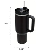 40OZ - 1200ML Insulated Mug / Coffee Thermos with Handle and Straw for Travel and Office