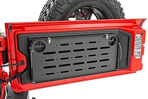 Rough Country 2018-2021 Folding Rear Tailgate Table for 2018-2022 Jeep Wrangler JL