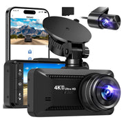 4K Ultra HD dual dash cam
