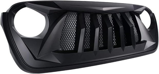 Jeep Wrangler JL Gladiator JT 2018+ 4th Gen Front Racing Mesh Bumper Grill