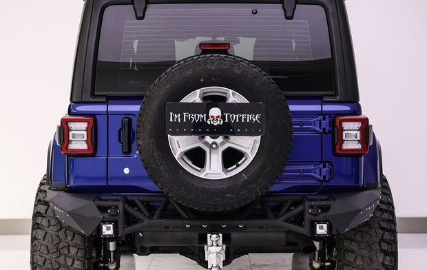 Jeep Wrangler JL 2018+ Aluminum Topfire Fragment Rear Bumper