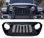 Jeep Wrangler JL Gladiator JT 2018+ 4th Gen Front Racing Mesh Bumper Grill