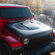 Jeep Wrangler JL 2018+ 4Th Gen & Gladiator JT 10th Anniversary Hood with Functional Air Vents