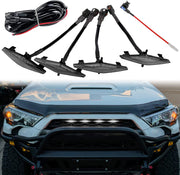 4pcs LED Grill Lights for 2014-2021 Toyota 4Runner TRD Pro Grille Raptor Style LED Light