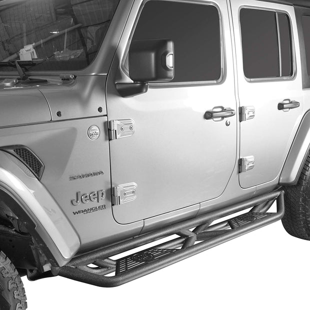 Jeep Wrangler JL 4-Door Running Board Side Step Nerf Bars