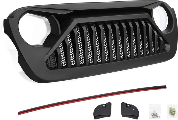 Jeep Wrangler 2018-2022 JL 4t Gen Angry Vader Grill