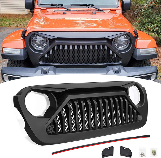 Jeep Wrangler 2018-2022 JL 4t Gen Angry Vader Grill