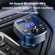 Fast Dual USB Bluetooth Compatible 5.0 Car MP3 Player