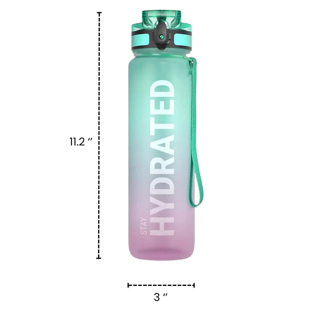 BPA-free water bottle, reusable and safe for everyday hydration