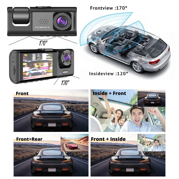 Car DVR with motion detection feature
