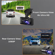 Dash cam with G-sensor collision lock
