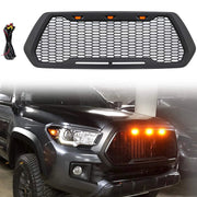 Custom Tacoma Grille with amber lights