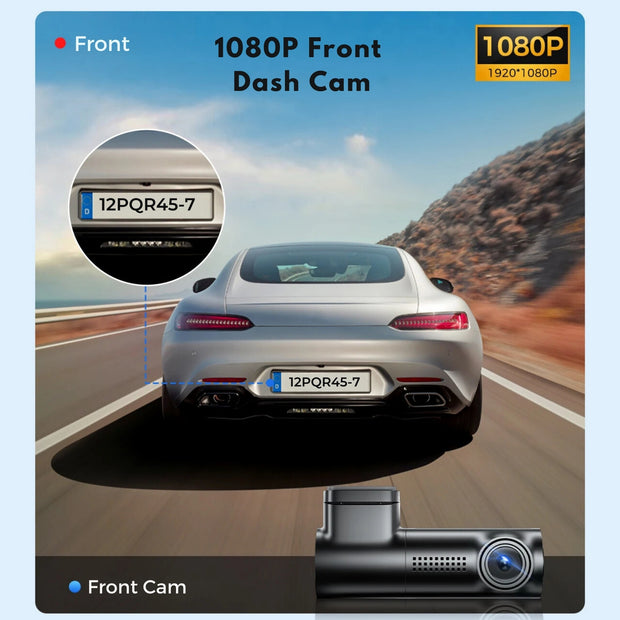 Full HD 1080P dash cam for vehicles
