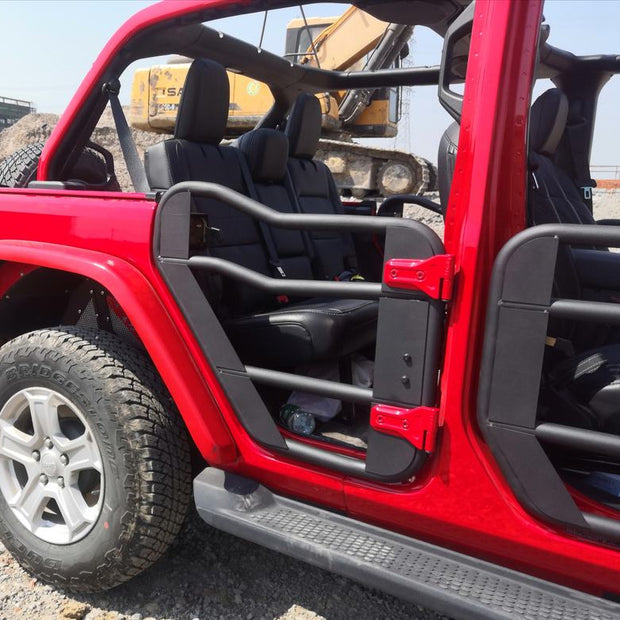 Jeep Wrangler JL 2018+ 2/4 Half Steel Tube Doors