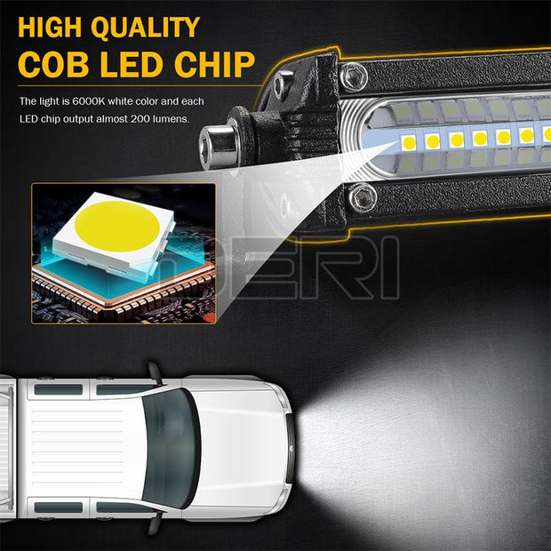 LED Light Bar 7'' 13'' 20 inch DRL Fog Running Led Work Light 4x4 Off Road Led Headlight