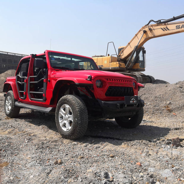 Jeep Wrangler JL 2018+ 2/4 Half Steel Tube Doors