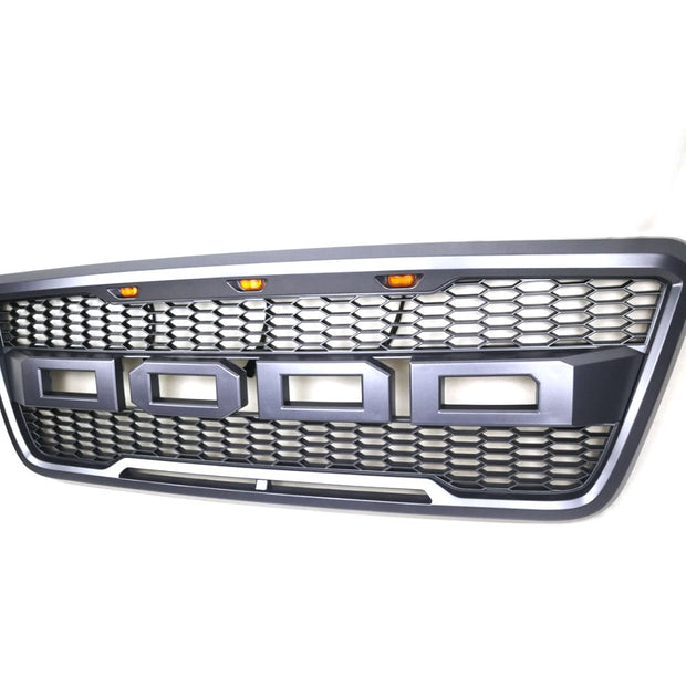 2004-2008 year Ford F150 Raptor Style Front Bumper ABS Grille Hood Mesh