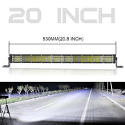 10 inch 20 Inch Off road Slim LED Work Light bar Fog lamp