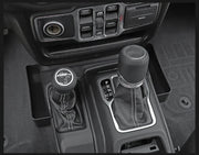 Jeep Wrangler JL JT 2 Gear Shift Console Storage Box