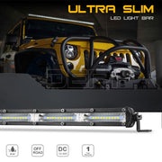 LED Light Bar 7'' 13'' 20 inch DRL Fog Running Led Work Light 4x4 Off Road Led Headlight