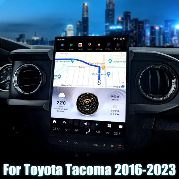 Plug-and-play stereo for Toyota Tacoma models