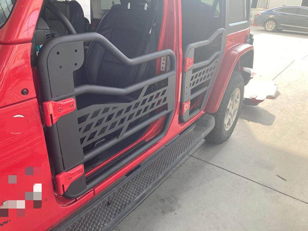 2/4 Half Door Steel Tube Doors For Jeep Wrangler JL 2018+