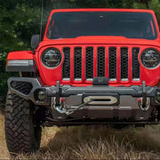 Jeep Wrangler JL/JT 2018+ Black Steel Rugged Ridge Venator Front Bumper