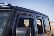 Window Visor In-channel Rain Deflectors for Jeep Wrangler JL 2018+