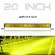 10 inch 20 Inch Off road Slim LED Work Light bar Fog lamp