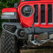 Jeep Wrangler JL/JT 2018+ Black Steel Rugged Ridge Venator Front Bumper