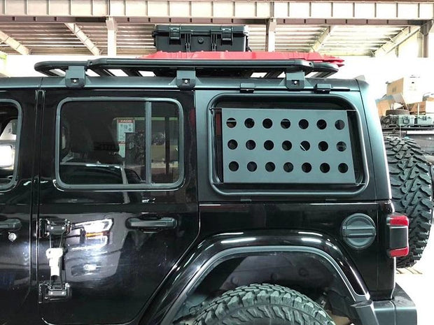 Jeep Wrangler JL 2018+ Rear Rear Windshield Window Guard