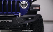 Jeep Wrangler JL 4th Gen Topfire Aluminum Front Bumper