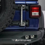 Jeep Wrangler JL 4th Gen Topfire Aluminum Rear Bumper