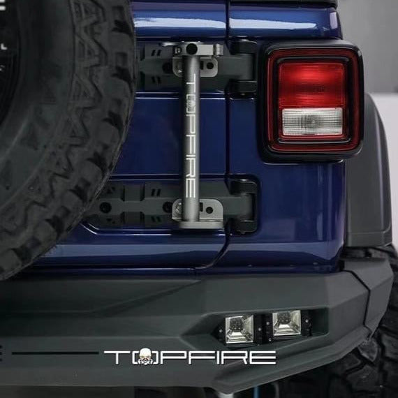 Jeep Wrangler JL 4th Gen Topfire Aluminum Rear Bumper