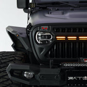 Jeep Wrangler JL 4th Gen Topfire Marauder V Steel & Aluminum Front Bumper