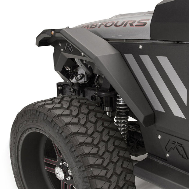 Jeep Wrangler JL Fabfours Front Fender Flares