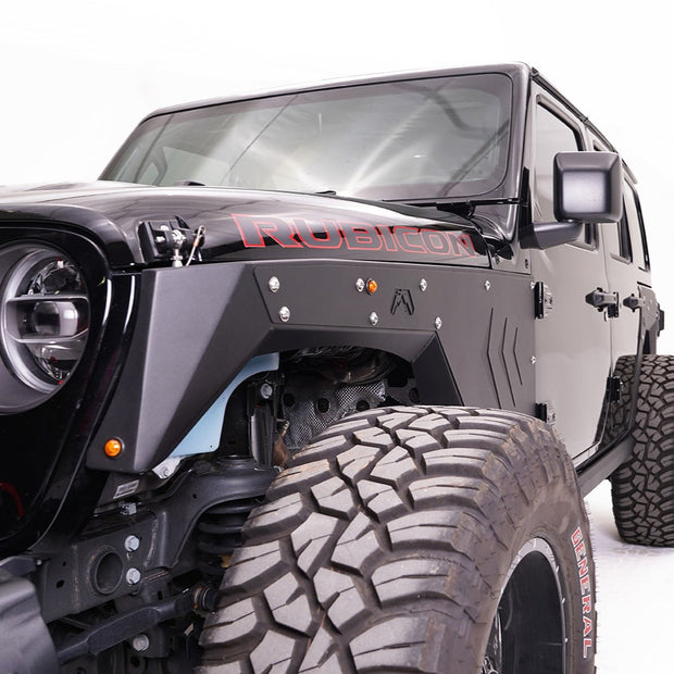 Jeep Wrangler JL Fabfours Front Fender Flares