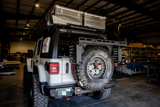 Durable utility basket to enhance your Wrangler's storage